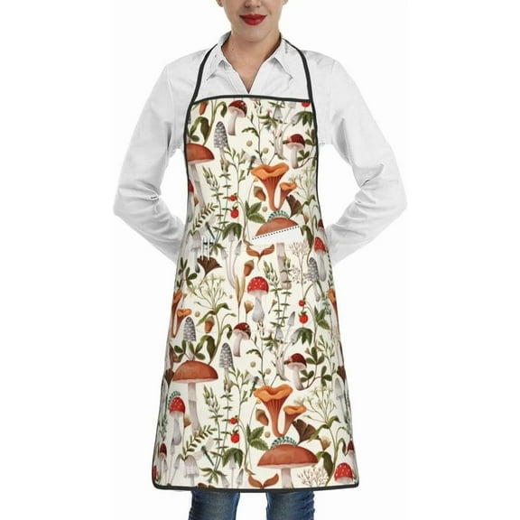 Kitchen Chef Apron With Pockets For Cooking Grilling Bbq Painting Women Men Apron