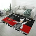thumbnail image 1 of Kitchen Chef Pattern Soft Comfy Area Rugs Carpet Suitable Flannel for Living Room Kitchen Bedroom Laundry Room Home Decorations, 1 of 7