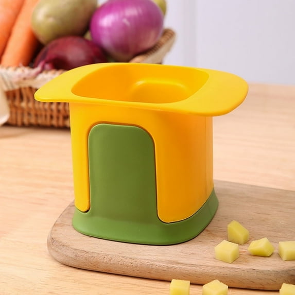 SHANLIDA Kitchen Chopper with Hand Pressure, Vegetable Cracker, Potato Radish Strip Cutter