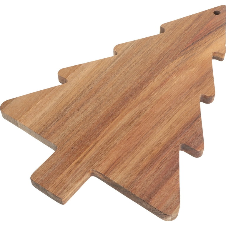 Superior Kitchen Products Glass Cutting Board Christmas Tree and Presents  12x8