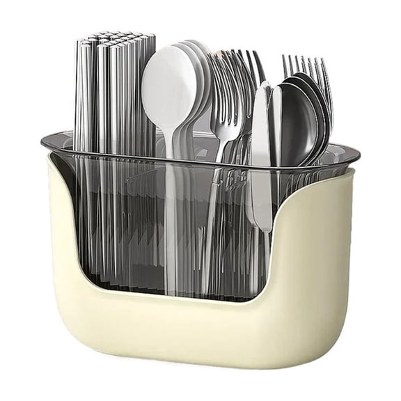 Kitchen Chopstick Shelf Drain Storage Basket Multifunction Cutlery Holder Home Flatware Storage Shelf