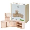 thumbnail image 1 of PlanToys® Kitchen Classic Set for Montessori Inspired Role Play | Pretend Cooking, Social Interaction and Practical Life Exploration | Eco Friendly Wooden Kitchen for Imaginative Learning, 1 of 9