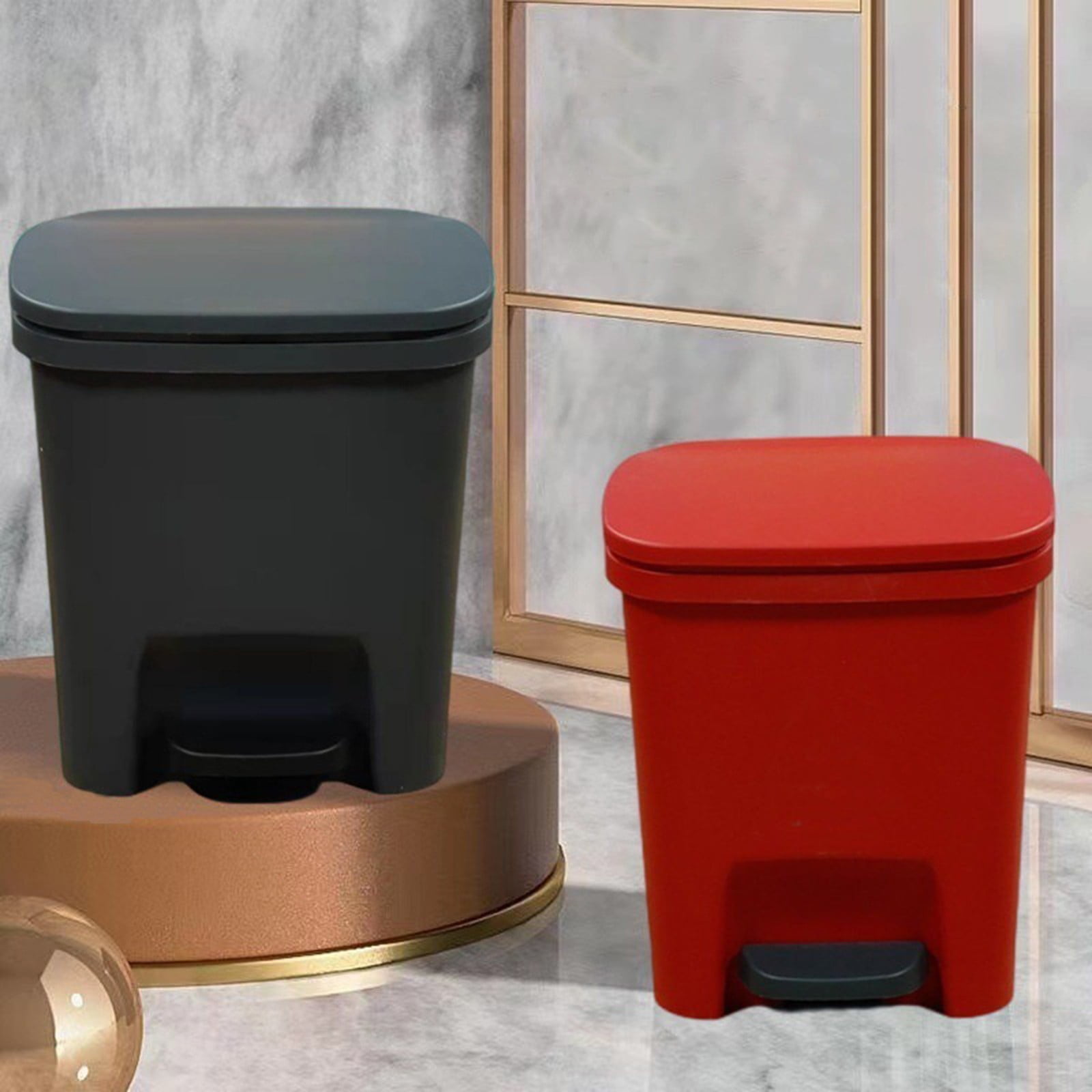 Kitchen Cleaning Appliances Lowprice! Hanzidakd 10L Gallon Trash Can