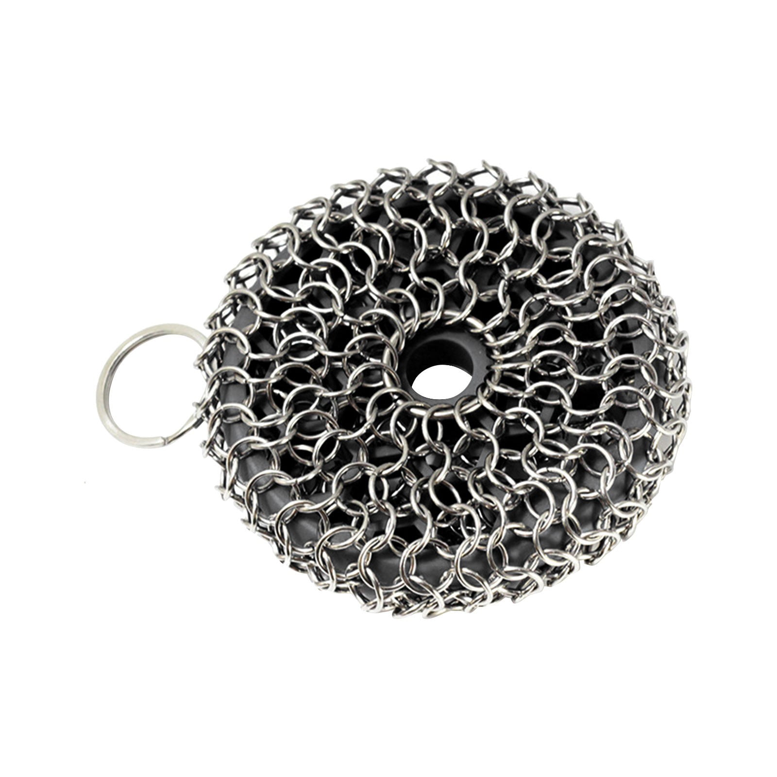 Kitchen Cleaning Brush Clearance! Iron Chainmail Scrubber for Your Iron
