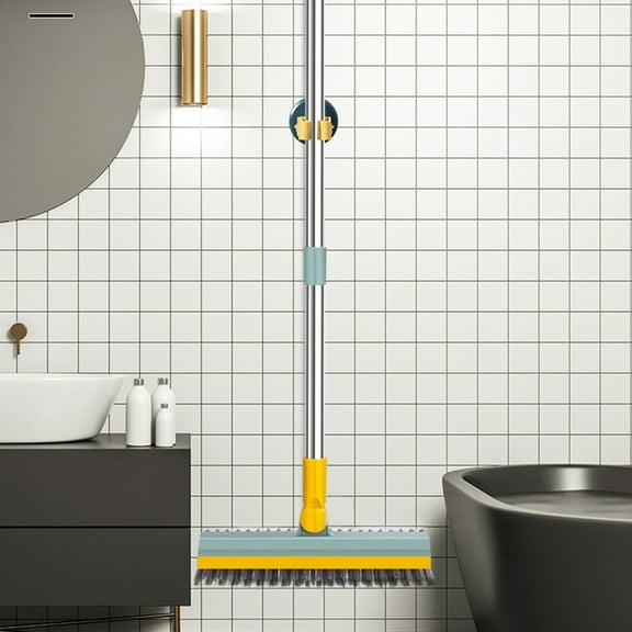 Kitchen Cleaning Brush,Long Handled Hard Cleaning Brush For Bathroom Floors Tile Grout Walls And Toilets.