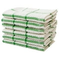 thumbnail image 1 of Kitchen Cleaning Cloth 1 Pack Thickened Rags with Plaid Design, Durable Reusable Absorbent Microfiber Wiping Dish Towels Multi Purpose Easy to Clean for Household Cleaning(Green,12x12"), 1 of 6