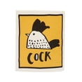 thumbnail image 1 of Kitchen Cleaning Cloth Bowls Washing Towel Dishes Wash Rag Kitchens Tools Household Absorbent Dish Cloths with Lovely Patterns Chicken head, 1 of 6