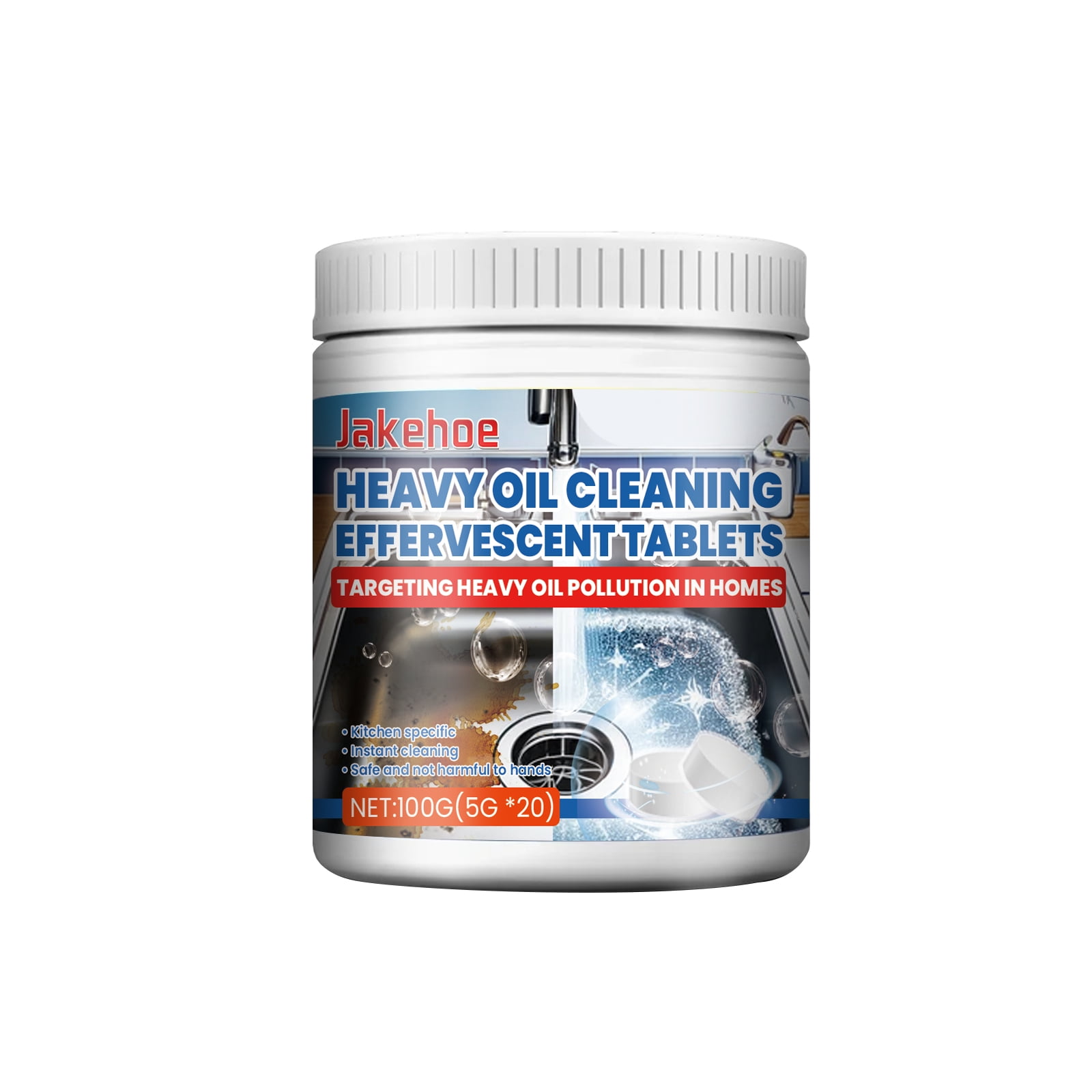 Kitchen Cleaning Effervescent Tablets, Clean The Kitchen Stove Sink