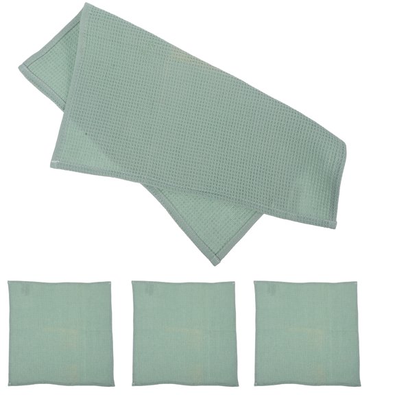 Kitchen Cleaning Sponge Washcloths Convenient Dish Towels 4 Pcs Dishcloth Scrubber Soft Washing