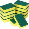 thumbnail image 1 of Kitchen Cleaning Sponges, 20 Pack Dish Sponges Individually Wrapped Non-Scratch Scouring Pad Heavy Duty Scrub Sponges for Household, Bathroom, Apartments, Car Cleaning, 1 of 4