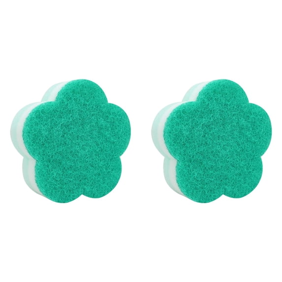 Kitchen Cleaning Sponges,Dishes Scrub Sponges,Non-Scratch Dishwashing Sponges,Multi-Purpose Sponges Scrubbing Mat,Suitable for Kitchen Dishes Pans Household Cleaning,3.54x3.54",2Pcs