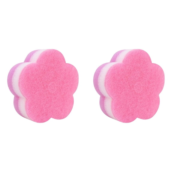 Kitchen Cleaning Sponges,Dishes Scrub Sponges,Non-Scratch Dishwashing Sponges,Multi-Purpose Sponges Scrubbing Mat,Suitable for Kitchen Dishes Pans Household Cleaning,3.54x3.54",2Pcs