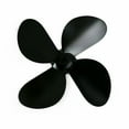 thumbnail image 1 of Kitchen Cleaning Supplies,4 Blade for Heat Powered Wood Stove Fan Wood Log Burner Fireplace Friendly Fan, 1 of 2