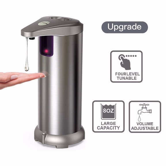 Kitchen Cleaning Supplies Automatic Soap Dispenser Bathroom Liquid Pump Home Sanitary Ware As The Picture - 280Ml/9.56Oz