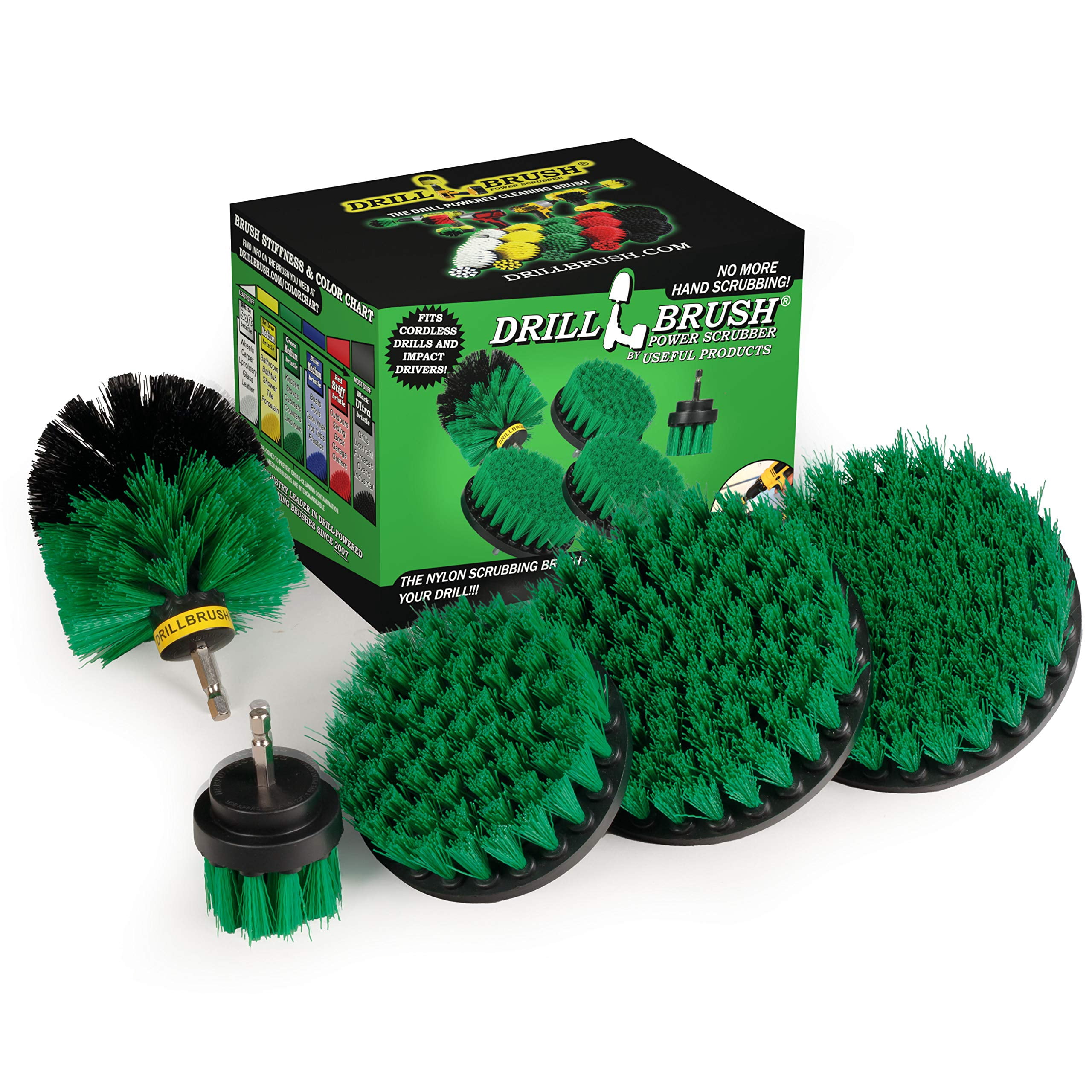 Kitchen Cleaning Supplies - Household Kitchen Cleaners - Drill Brush ...