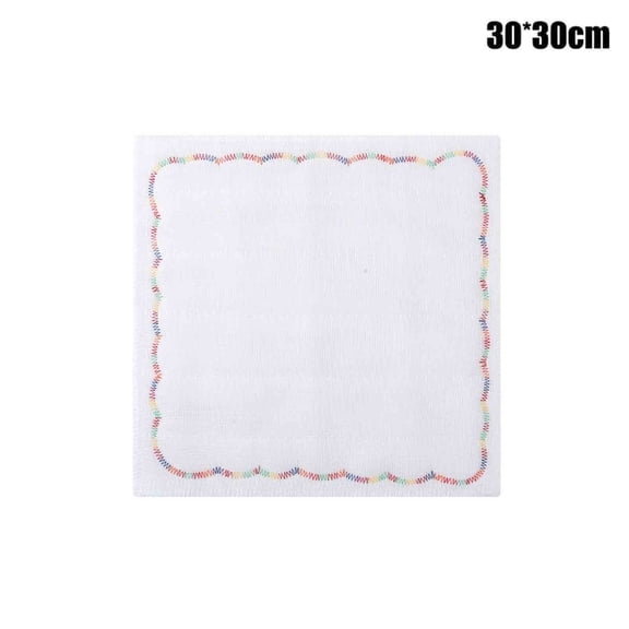 PRETXORVE Kitchen Towels, Oil-Absorbing Rags 12 Cotton Yarn Thickened Cotton Absorbent Dishcloths Do Not Lose Wool Kitchen Rags Dish Towels