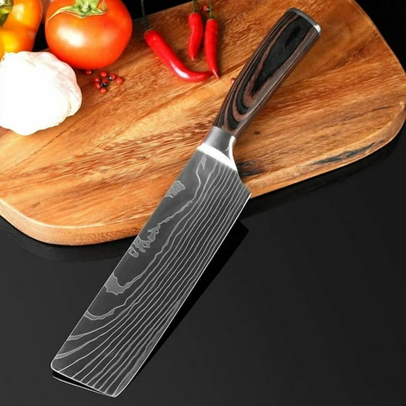 Kitchen Cleaver Knife Japanese Chef Knife Forged Steel Butcher Slicing Chopping