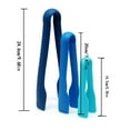 thumbnail image 1 of Kitchen Clips Clearance Plertrvy Kitchen Food Plastic Tongs Set X 3 Three Different Sizes Kitchen Tongs for Cooking Bbq for Holding Bread for Serving Ice Fruits And . Easy To Hold And Manipulate., 1 of 9