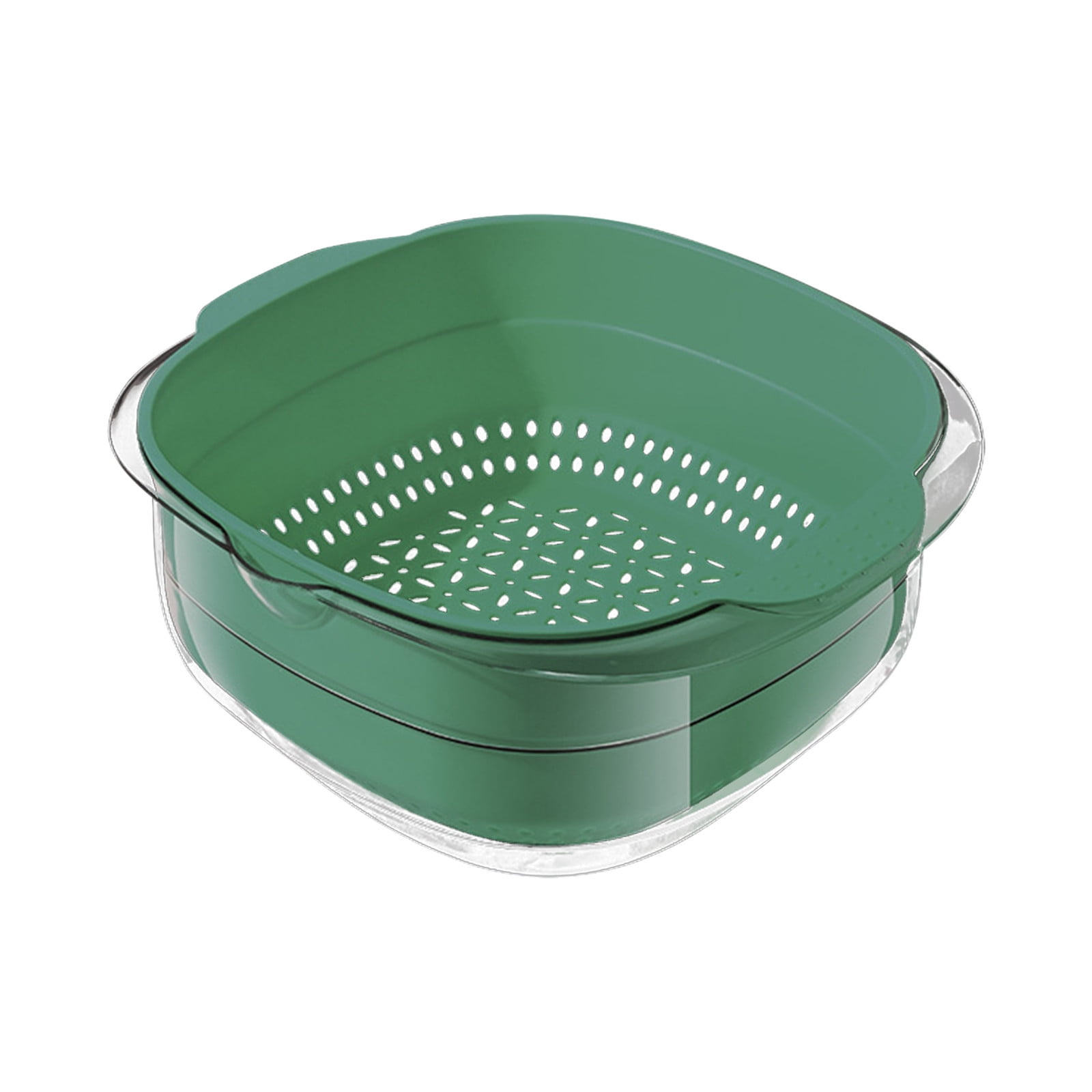 Kitchen Colander Bowl Set, Fruit and Vegetable Washing Basket, 2 In 1