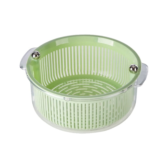 Kitchen Colander With Rotating Double Layer Drain Unique Multifunctional Design For Easy Vegetable Washing Small over The Dish Drying Rack Adjustable Height in Dish Drainers Ppyfood Kitchen Rack over