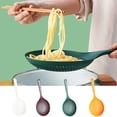 thumbnail image 1 of Kitchen Colander - Skimmer Slotted Spoon Food Grade Noodle Colander Spoon Soup Filter for Cooking and Frying, 1 of 8