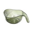 thumbnail image 1 of Kitchen Colander with Handle, Rice Washing Bowl for Draining, Plastic Strainer Basket for Vegetables Fruits Pasta, 9x3.54 inches, 1 of 5
