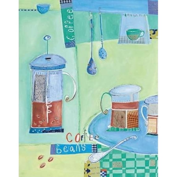 Kitchen Collage IV Poster Print by Elizabeth & Katherine Pope (22 x 28)