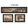 thumbnail image 1 of 3-Pc "Kitchen" Black Framed Printed Wall Art, 1 of 3