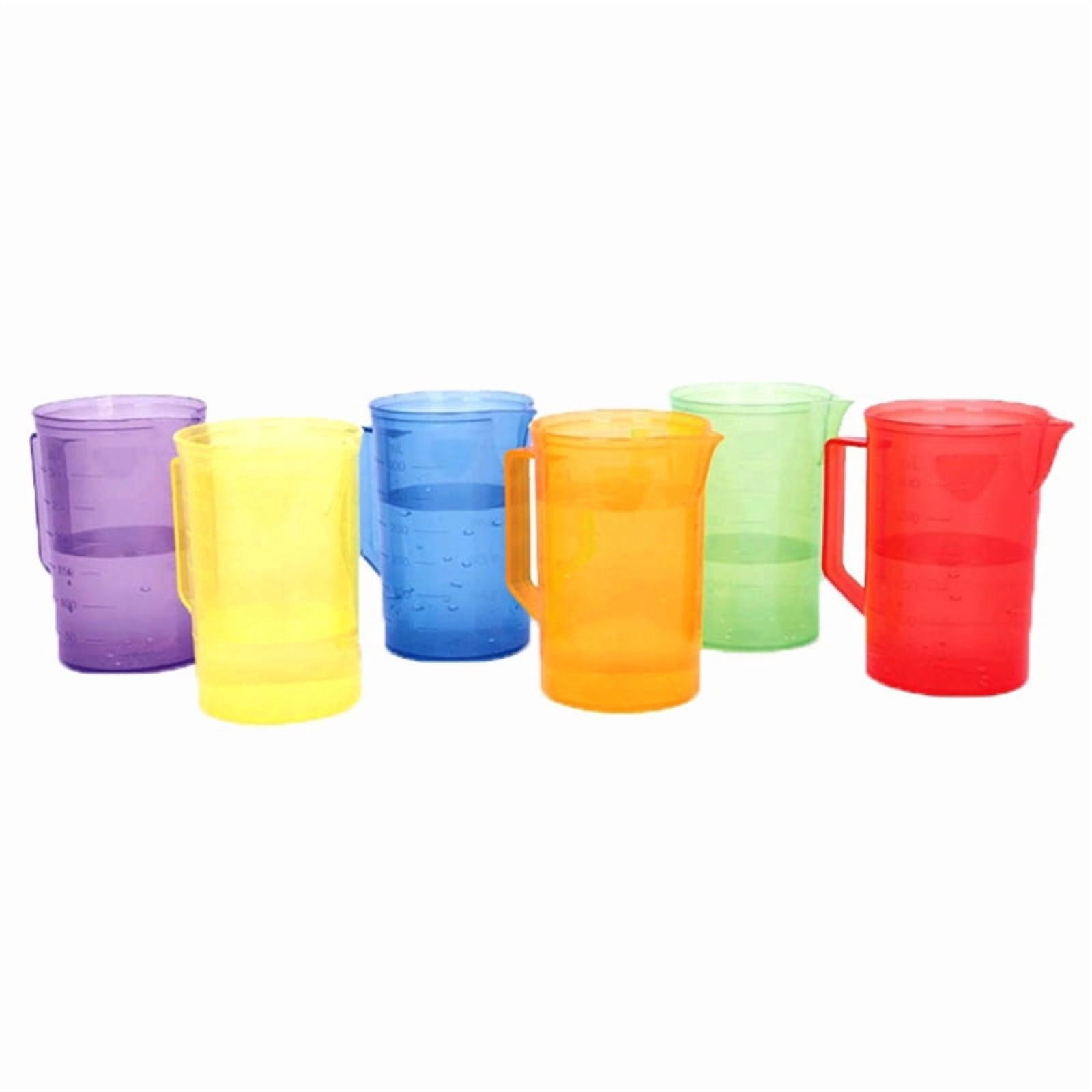Kitchen Color Exploration: 6-Piece Transparent Measuring Cup Set for ...