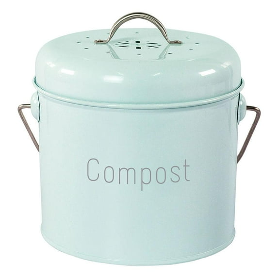 Kitchen Compost Bin Countertop Indoor Compost Bucket Compost Bin with Lid for Odor Filtration Easy to