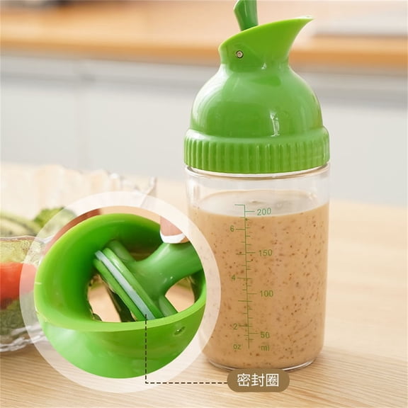 Kitchen Condiment Squeeze Bottle Sauce Dispenser Salad Dressing Oil Vinegar Container Portable Household Seasoning Bottle