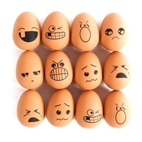 Kitchen Connection Emoji Easter Eggs for Kids