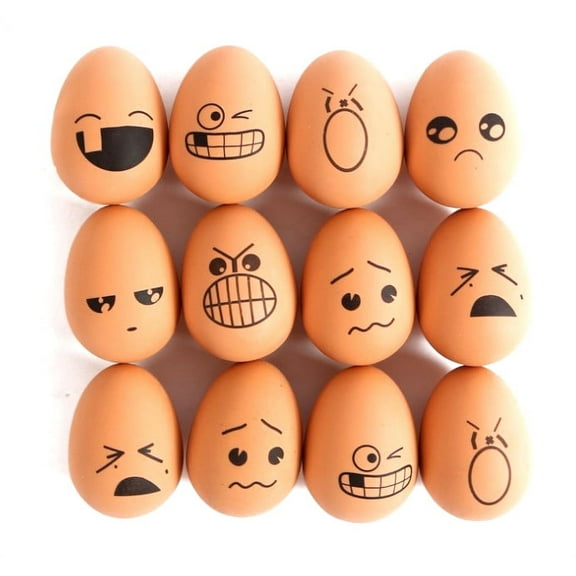 Kitchen Connection Emoji Easter Eggs for Kids