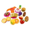 thumbnail image 1 of Kitchen Connection Kitchen Connection Fun Cutting Fruits & Fast Food Playset For Kids - Multicolor, 1 of 2