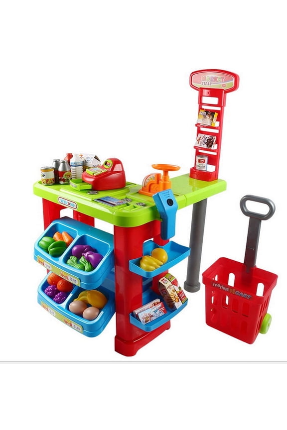 Super Market With Cash Register