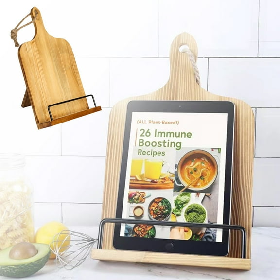 Kitchen Cookbook Stand Adjustable Book Stand Recipe Book Holder For Kitchen Counter Rack Home Decor Easy To Use