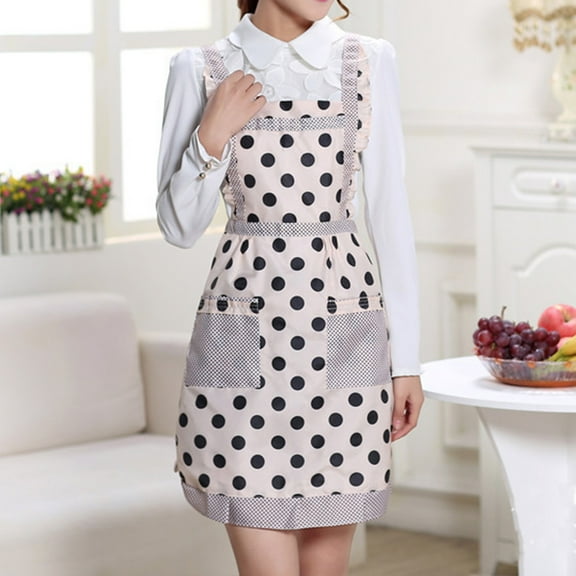 Kitchen Cooking Apron with Adjustable Straps Soft Cotton Chef Apron 2 Pockets for Men Women Professional Home Cooking Baking Grilling Apron Stain-Resistant