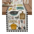 thumbnail image 1 of Kitchen Cooking Table Runners Kitchen Runner Dinning Wedding Table Decoration Coffee Table Rustic Home Tablecloth, 1 of 5