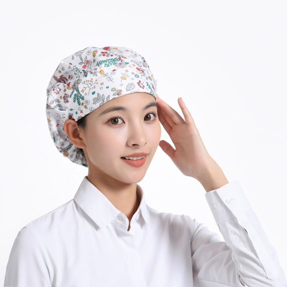 Kitchen Cooking Tool Unisex Waiter Work Caps Dustproof Hat Dustproof Breathable Work Hat Catering Chef Hat Cooking Hat Cafe Bar Baker Hat 06