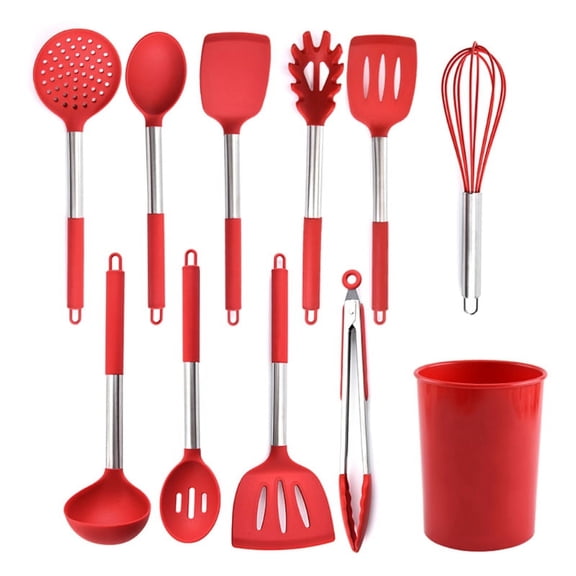 Kitchen Cooking Tools Kitchenware Utensils Cookware Silicone Cooking Utensil Set