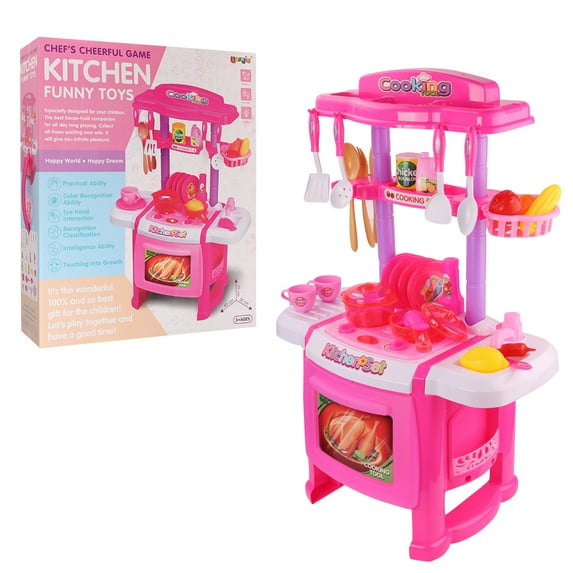 Kitchen Cooking Toy Set Chef Pretend Play Set