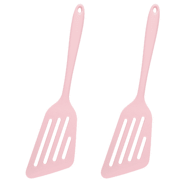 Kitchen Cooking Utensil Made of Heat Resistant Nylon Ideal for Easy Food Preparation or Serving Pack Of 3 - pink