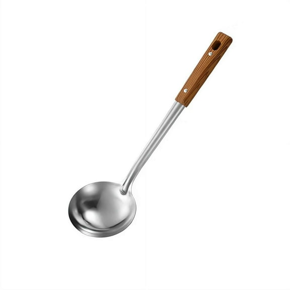 Kitchen Cooking Utensils Set, Stainless Steel Kitchen Utensils with Suspendable Handle, Spatula, Slotted Turner, Soup Ladle, Slotted Spoon, Whisk, Pasta Server, Dishwasher Safe