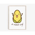 Printable Sign Photo Kitchen Corn Vegetable Sign Food Poster , Poster Print Only - Walmart.com