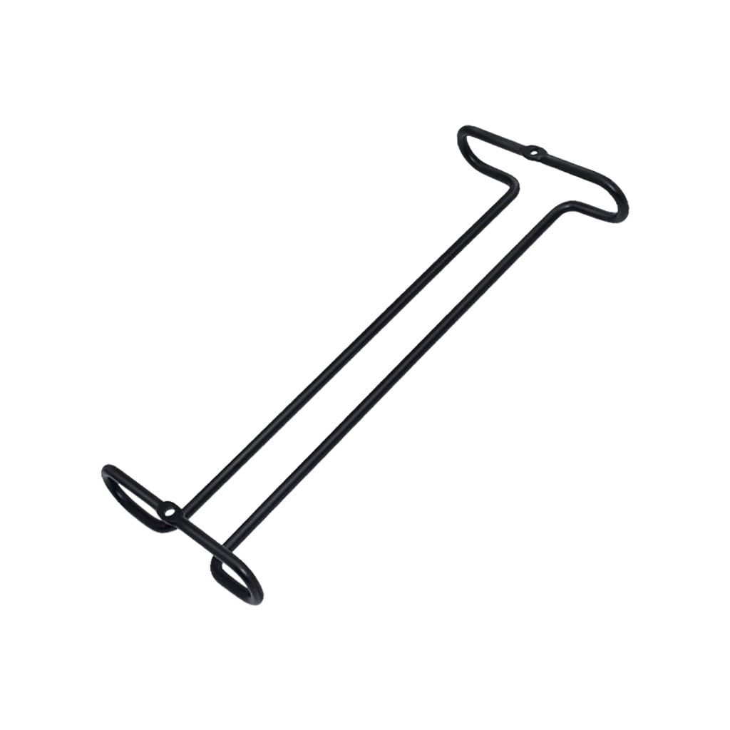 Kitchen Counter Rack Holder Stand Alone Fridge Shelf Copper Glass Rack