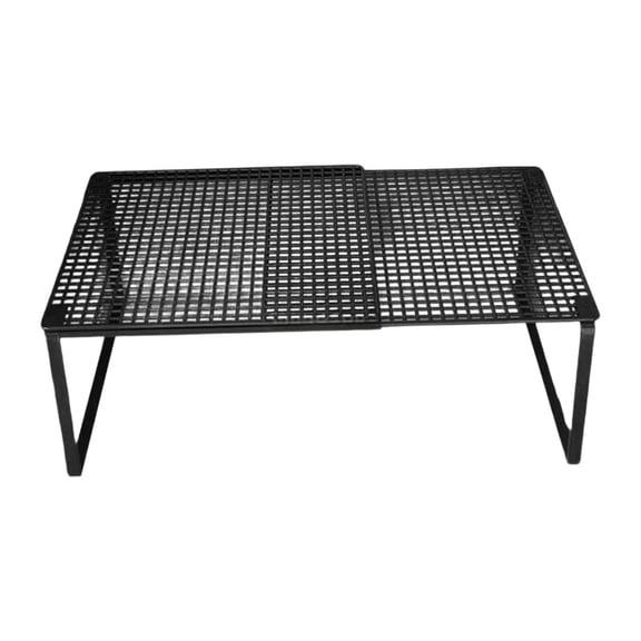 Kitchen Counter Shelf Organizer Rack Iron Expandable Riser for Home Pantry Office Bedroom Dorm Storage