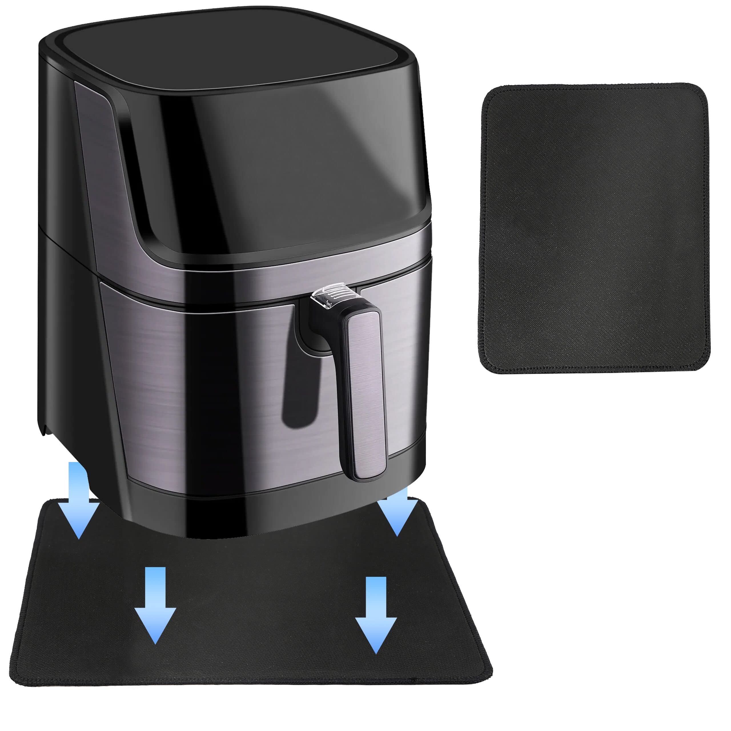 Numjaw Heat Resistant Mat for Air Fryer, Kitchen Countertop Appliances