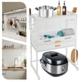 thumbnail image 1 of Kitchen Countertop Dish Cabinet, Dish Cabinet with Drawer, Dish Storage Cabinet, 1 of 24