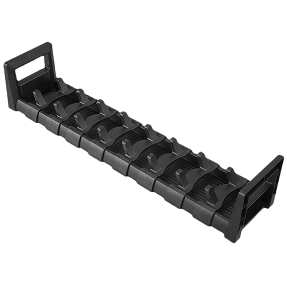 Kitchen Countertop Drawer Cabinet Storage Multi-compartment Adjustable Drain Rack Black 8 Compartments Tableware Chopchucks