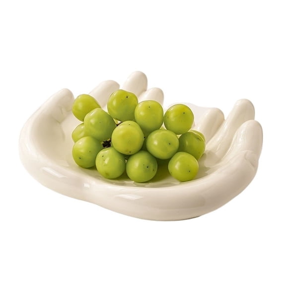 Kitchen Countertop Fruit Bowl Decorative Bowls Unique Design Lovely Ceramic Bowls Home Table Decoration Bread Snacks Fruit Basket